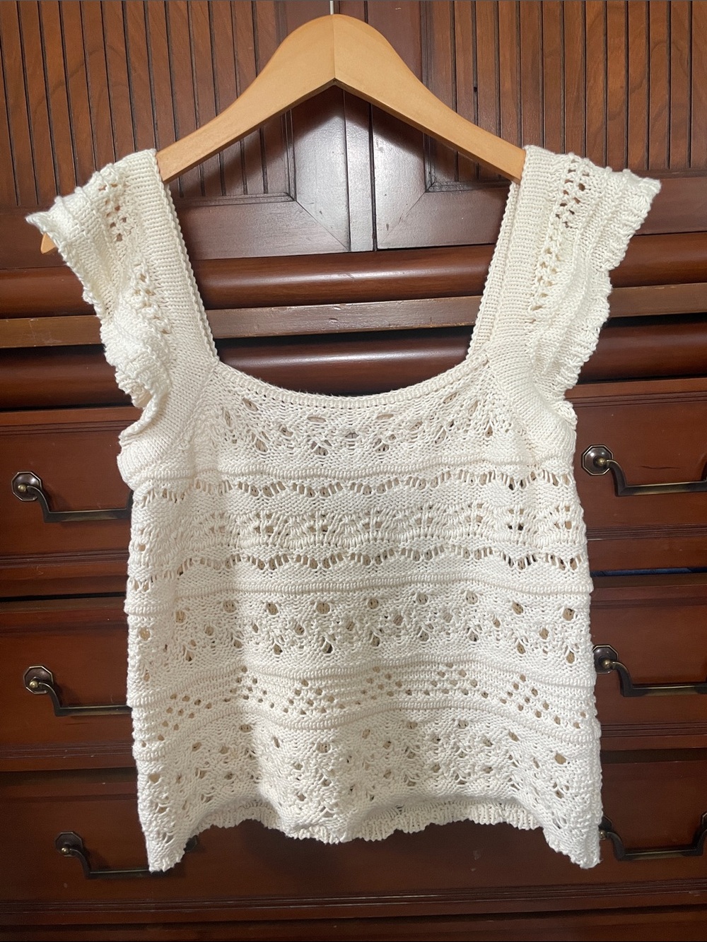 LOFT crochet top